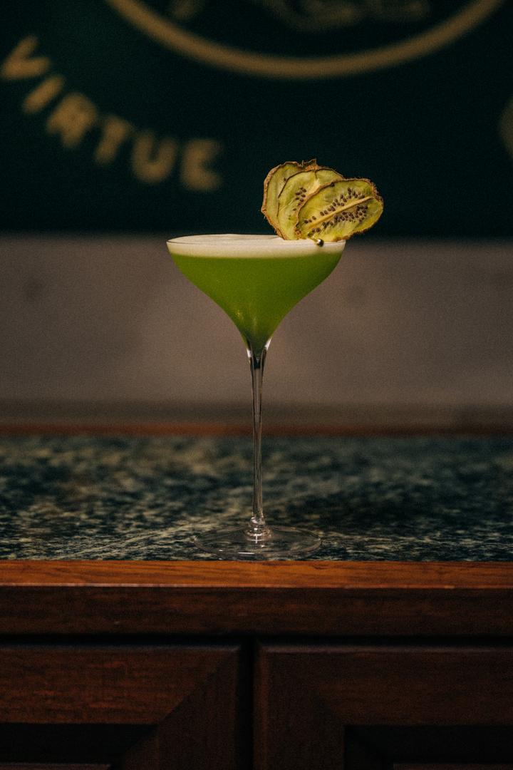 Midori Sour – DEHY Garnishes